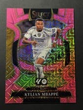 Kylian Mbappe 2025 Panini Select La Liga card