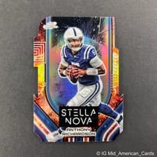 2024 Topps Chrome Cosmic Stella Nova SSP Anthony Richardson #STN-10 card