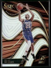 Mikal Bridges 2018 Panini Select Phenomenon card