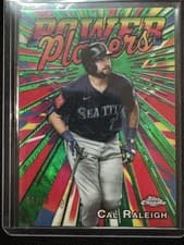 2025 Topps Chrome Update Power Players Cal Raleigh #PP-37 card