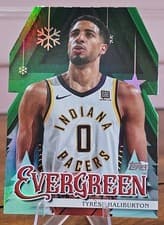 2025-26 Topps Holiday Evergreen Tyrese Haliburton #EV-THA card
