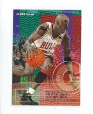 Michael Jordan 1995 Fleer card