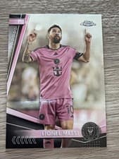 Lionel Messi 2024 Topps Chrome MLS card