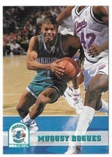 Muggsy Bogues 1993-94 Hoops Base Set card