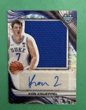 2024-25 Bowman's Best University Prospect Jumbo Relic Autographs Kon Knueppel #PJRA-KKN card
