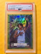 Ja Morant 2020 Panini Donruss Optic My House card