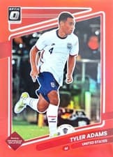 Tyler Adams 2021 Panini Donruss Road to Qatar card