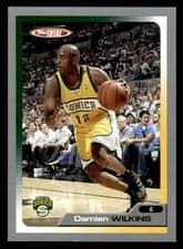 Damien Wilkins 2005-06 Topps Total Base Set card