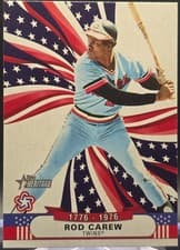 2025 Topps Heritage Bicentennial Stars Rod Carew #BS-3 card
