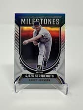 2024 Donruss Milestones Randy Johnson #5 card