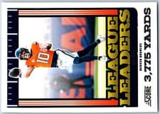2025 Score League Leaders Bo Nix #11 card