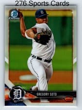 Gregory Soto 2018 Bowman Draft card