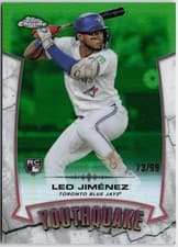 2025 Topps Chrome Youthquake Leo Jiménez #YQ-20 card