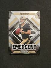 2025 Panini Prizm Emergent Tyler Shough #8 card