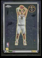 2025-26 Topps Chrome Xs And Whoas Nikola Jokić #XW-3 card