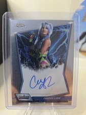 2026 Topps Chrome WWE Blue Brand Autographs Candice LeRae #BBA-CAN card
