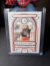2025 Panini National Treasures Gladiators Myles Garrett #2 card