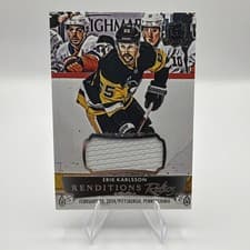 2024-25 Upper Deck The Cup Rendition Relics Erik Karlsson #RR-EK card