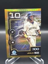 2025 Bowman Bowman Scouts Top 100 Jesus Made #BTP-10 card