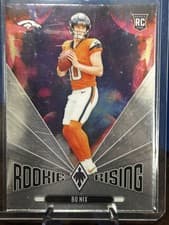 Bo Nix 2024 Panini Phoenix Rookie Rising card