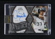 2025 Topps Five Star Preeminent Power Autographs Larry Walker #PEP-LW card