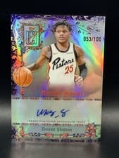 2025-26 Topps Signature Class Manuscripts Marcus Sasser #MS-MS card