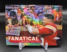 2025 Topps Chrome Fanatical Patrick Mahomes II #FF-14 card
