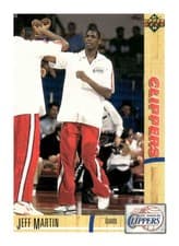 Jeff Martin 1991-92 Upper Deck Base Set card