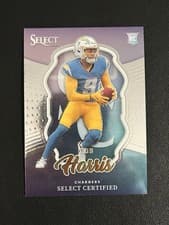 2025 Panini Select Select Certified Rookies Tre Harris #23 card