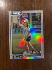 2026 Topps First Pitch Autographs Madison Marilla #FP-14 card