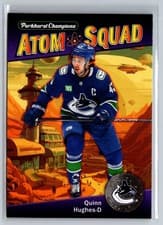 2024-25 Parkhurst Champions Atom Squad Quinn Hughes #AS-9 card