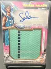 2024-25 Topps Inception Rookie Jumbo Relic Autographs Tidjane Salaün #RJR-TS card