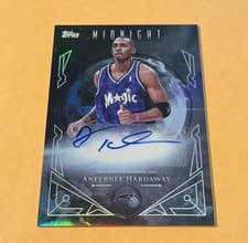 2025-26 Topps Midnight Midnight Sun Signatures Anfernee Hardaway #MS-AH card