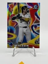 2025 Bowman Chrome Melt Mashers Jacob Wilson #MM-7 card