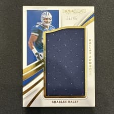 Charles Haley 2021 Panini Immaculate Collection card