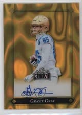 2025 Leaf Metal 92 Autographs Grant Gray #92L-GG1 card
