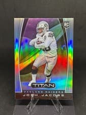 Josh Jacobs 2019 Panini Chronicles Titan card