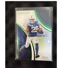 2025 Panini Immaculate Immaculate Numbers Jonathan Taylor #26 card