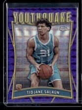 2024-25 Topps Chrome YouthQuake Tidjane Salaün #YQ-5 card