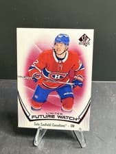 Cole Caufield 2021 SP Authentic card