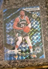 2024-25 Panini Mosaic Epic Performers Giannis Antetokounmpo #7 card