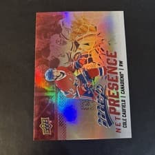 2025-26 Upper Deck MVP Net Presence Cole Caufield #NP-14 card