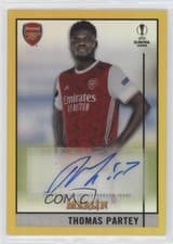 Thomas Partey 2020 Topps Merlin Chrome UEFA Champions League Autographs card