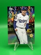 2025 Topps Chrome Update Celebracion Roki Sasaki #CT-20 card