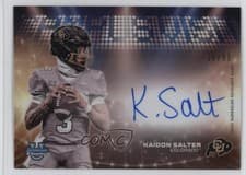 2025 Bowman University Chrome Campus Visit Autographs Kaidon Salter #CVA-KSA card