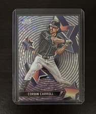 2025 Topps Cosmic Chrome StarFractor Corbin Carroll #SF-10 card