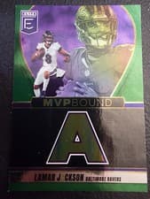 2025 Donruss Elite MVPBound Lamar Jackson #8 card