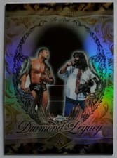 The Rock 2026 Topps Chrome WWE The Rock Diamond Legacy card