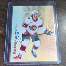 2025-26 Flair Autographics Jake Sanderson #A-JA card