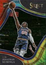 Jonathan Kuminga 2021 Panini Select card